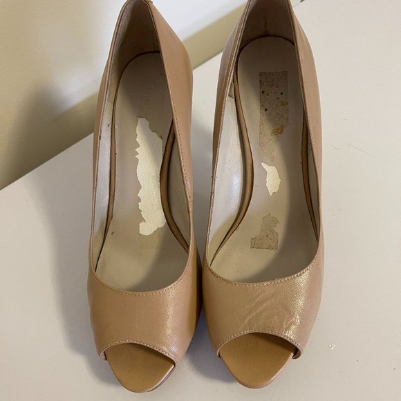 Nine West Nude Heels - Picture 6 of 8